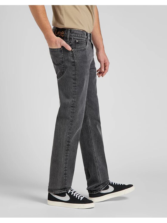Lee Lee Jeansy WEST Szary Loose Fit