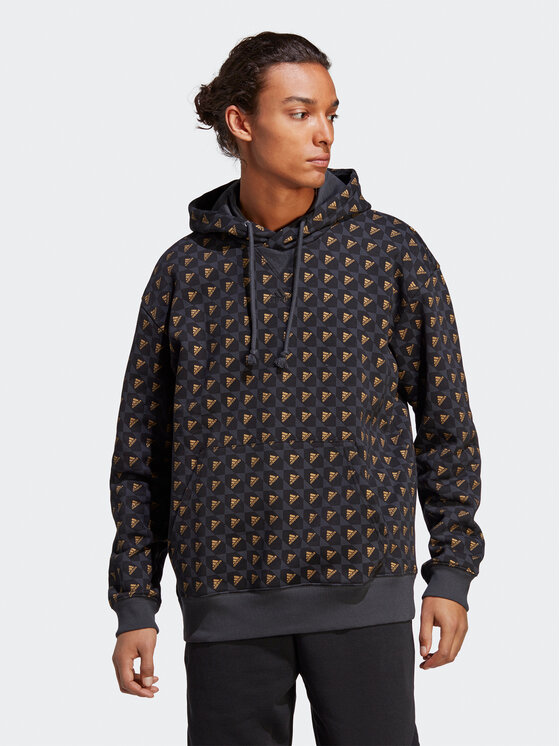adidas Sweatshirt ALL SZN x Logomania Hoodie IM1285 Gris Loose Fit |  Modivo.fr