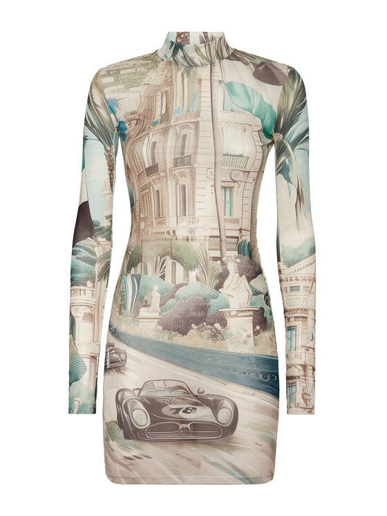 PHILIPP PLEIN PHILIPP PLEIN Sukienka wieczorowa 24877 Kolorowy