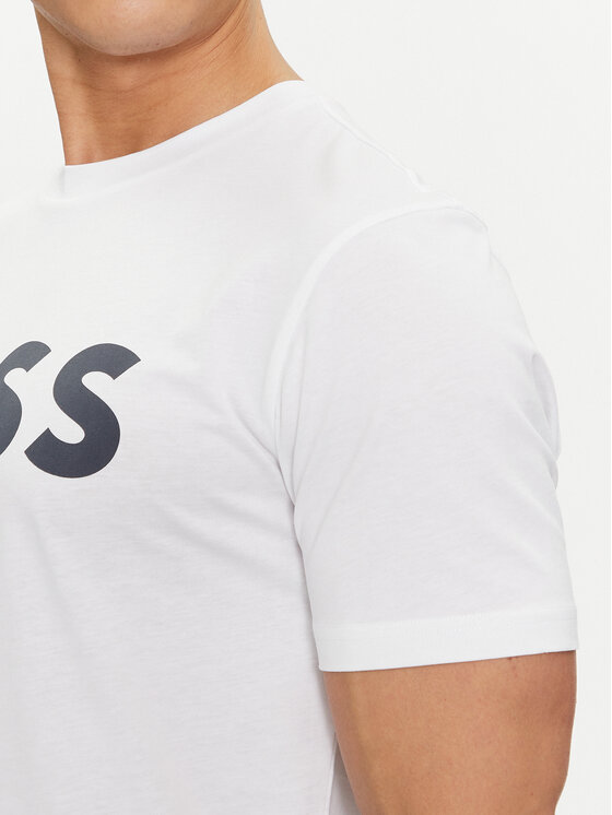 BOSS Boss T-shirt Thinking 1 50481923 Bianco Regular Fit