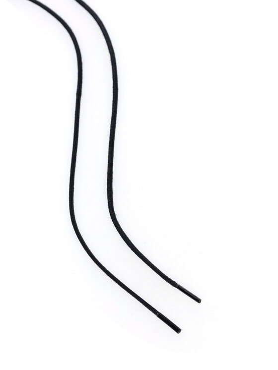 Coccine Coccine Κορδόνια παπουτσιών SZNUROWADŁA 75 cm F2 WOSKOWANE v.AZ Μαύρο