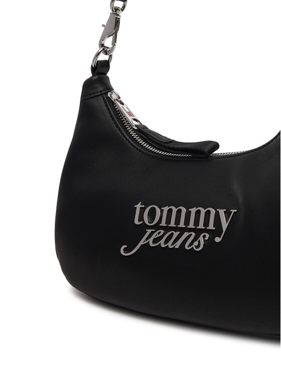 Tommy Jeans Tommy Jeans Torebka Tjw Bold Script Shoulder Bag AW0AW17895 Czarny