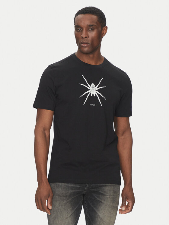 T-Shirt BOSS, Velikost:XL, Barva: Černá, Te/Spiderbat 50534924
