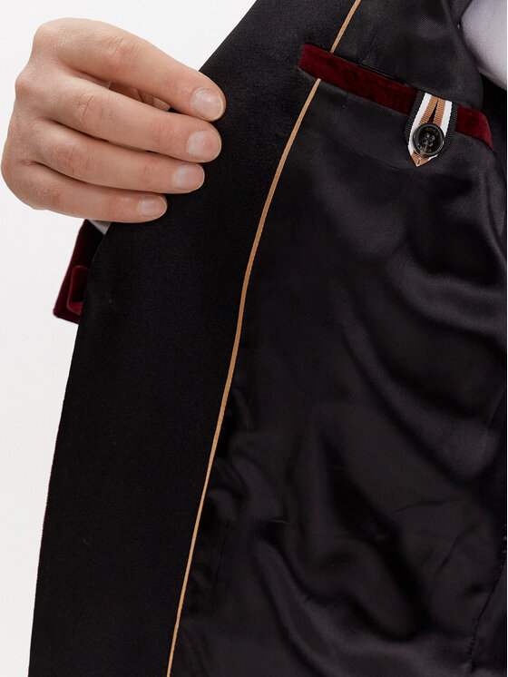 BOSS Boss Sakko H-Hutson-Tux-231 50484709 Rot Slim Fit