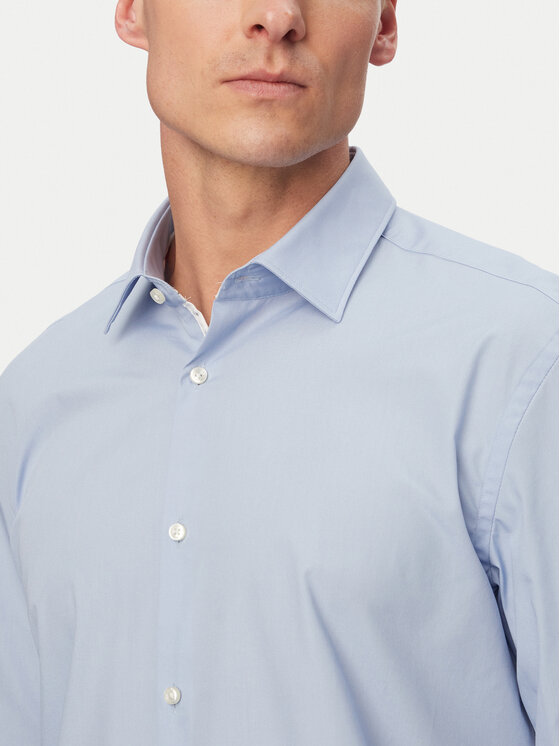 HUGO HUGO Ing Koey 50561154 Világoskék Slim Fit