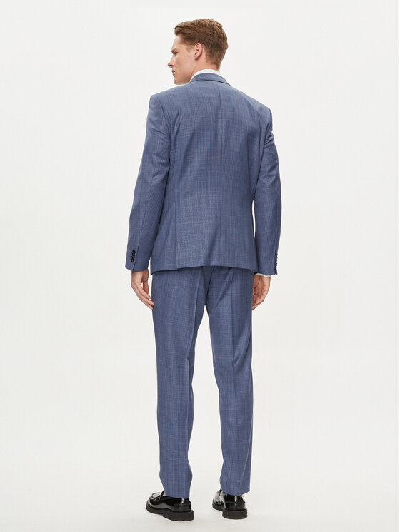 BOSS Boss Oblek H-Huge-2Pcs-224 50509502 Modrá Slim Fit
