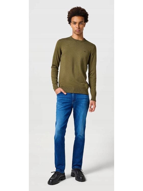 Wrangler Wrangler Jeansy Texas Slim Niebieski Slim Fit