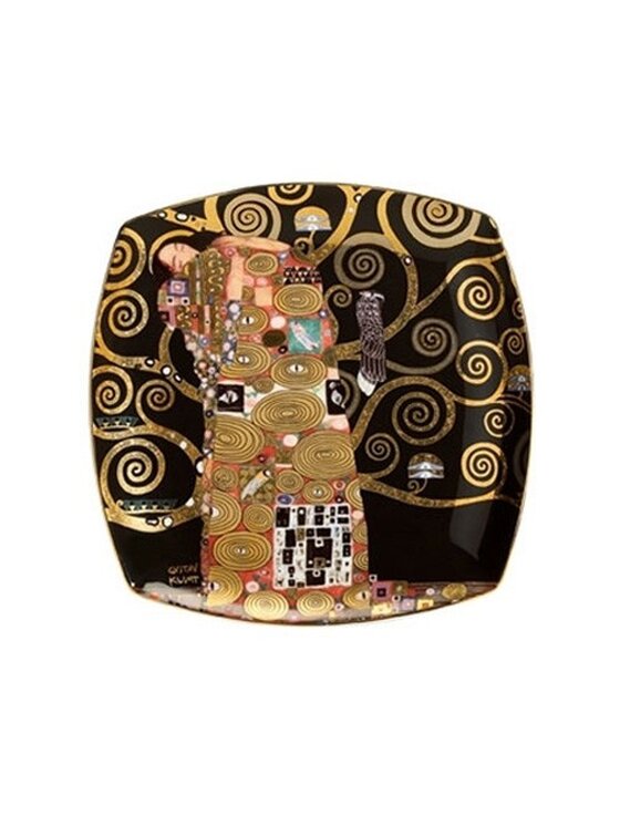 Goebel Goebel Talerz G. Klimt - Spełnienie Kolorowy