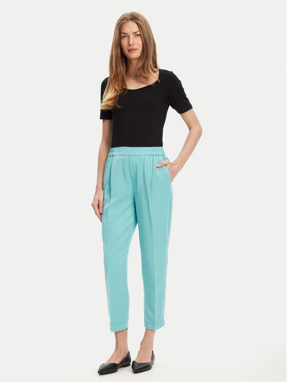 United Colors Of Benetton United Colors Of Benetton Riidest püksid 4Y09DF079 Roheline Regular Fit