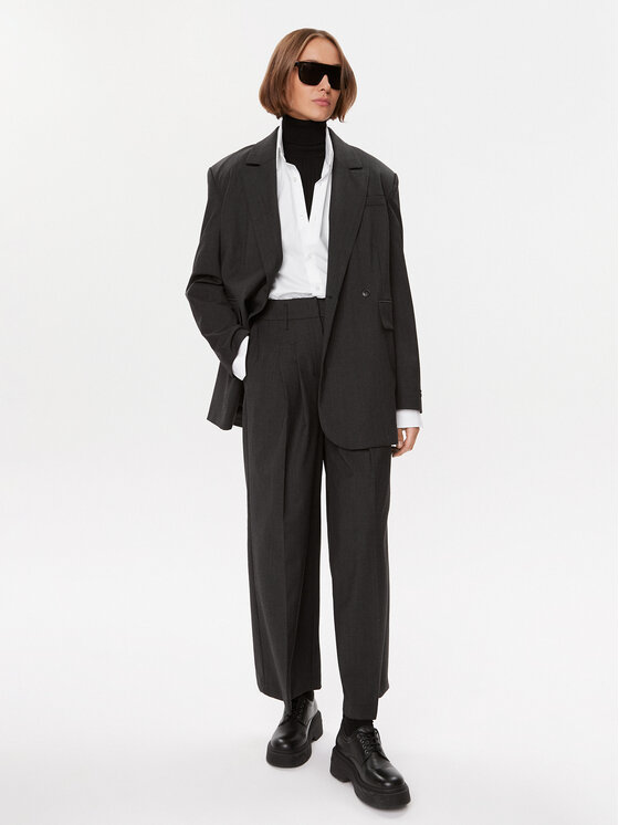 Herskind Herskind Sakko Varner 4917958 Grau Oversize