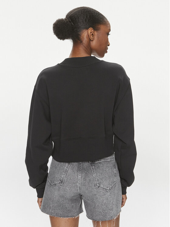 Calvin Klein Jeans Calvin Klein Jeans Bluza Stacked Institutional J20J221466 Czarny Regular Fit
