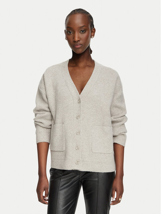 Nine West Nine West Cardigan 62SWD1104 Bej Regular Fit