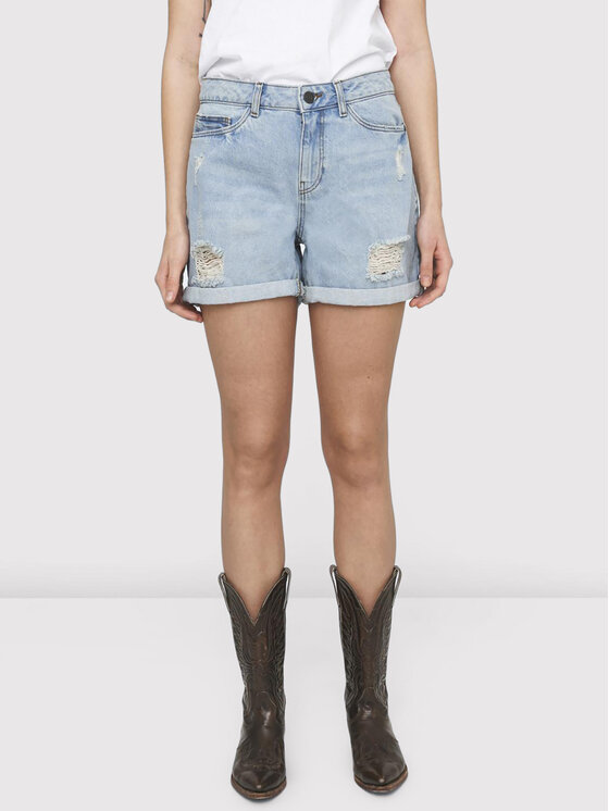 Noisy May Noisy May Jeansshorts Smiley 27010866 Blau Regular Fit