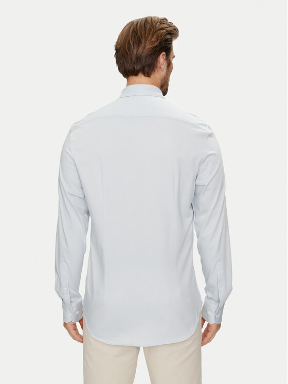 Tommy Hilfiger Tommy Hilfiger Cămașă MW0MW35805 Albastru celest Slim Fit