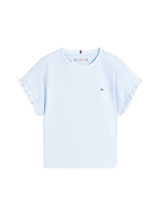 Tommy Hilfiger Tommy Hilfiger Tričko Essential KG0KG08970 Svetlo modrá Relaxed Fit