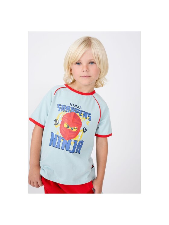 LEGO LEGO T-Shirt 11011340/8005 Turkusowy Regular Fit