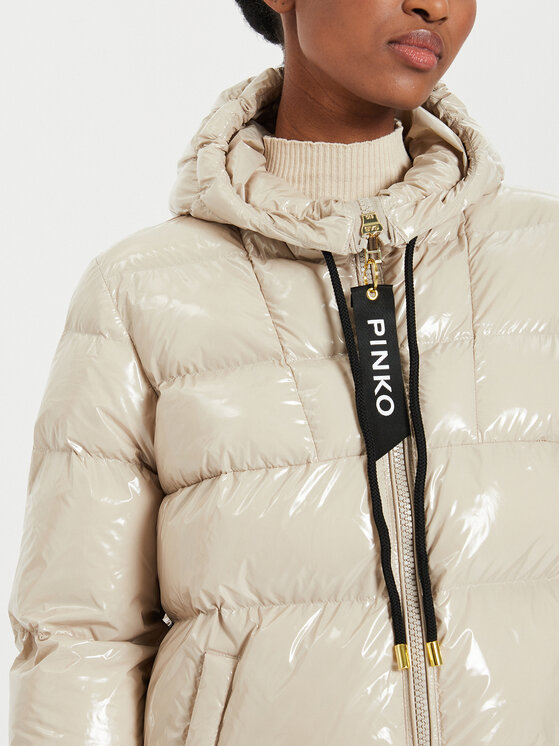 PINKO PINKO Ziemas jaka Eleodoro 101597 A11K Bēšs Regular Fit