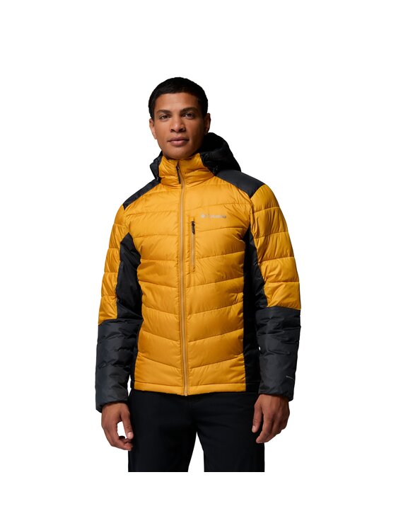 Columbia Columbia Kurtka puchowa 208529 Żółty Regular Fit