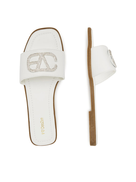 DeeZee DeeZee Ciabatte Q877-44 Bianco