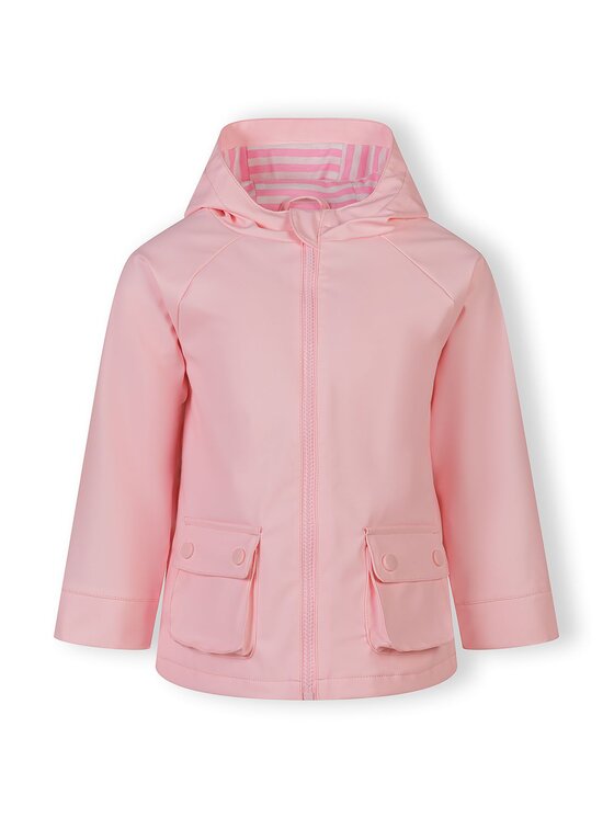 minoti minoti Kurtka przeciwdeszczowa 30COAT106 Różowy Regular Fit