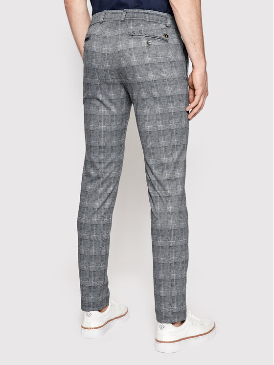 Pantaloni chino 4036 16861 Grigio Slim Fit