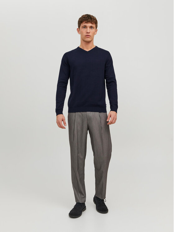 Jack&Jones Jack&Jones Sweater 12137194 Sötétkék Regular Fit