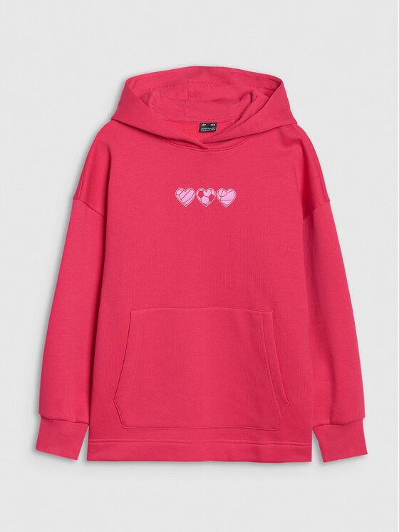 4F 4F Felpa 4FJRSS25TSWSF2235-62S Rosso Oversize