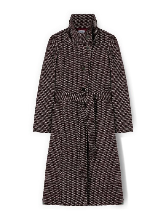 Motivi Motivi Cappotto invernale 0010Q000638N0Z6 Bordeaux Regular Fit