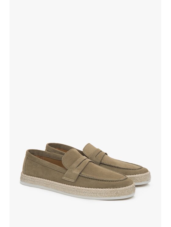 Estro Estro Mokasíny ER00117030 Khaki