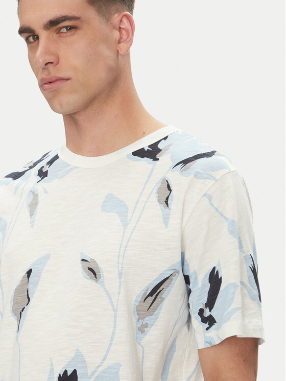 Jack&Jones Jack&Jones Marškinėliai Palermo 12279351 Balta Regular Fit