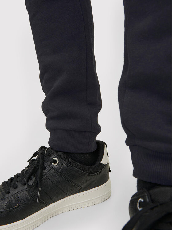 Jack&Jones Junior Jack&Jones Junior Spodnji del trenirke Logo 12213086 Črna Regular Fit