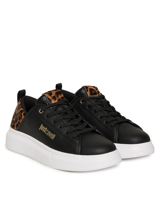 Just Cavalli Just Cavalli Sneakersy 79RA3SB7 ZPB58 Czarny