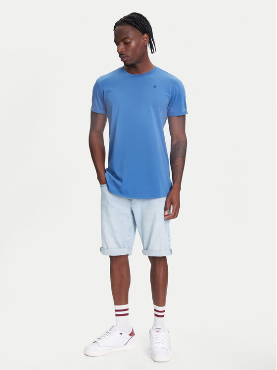 G-Star Raw G-Star Raw Pantaloni scurți de blugi Mosa D24430-D549 Albastru Regular Fit