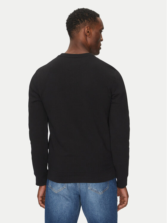 Guess Guess Μπλούζα M5GQ08 KCN01 Μαύρο Regular Fit