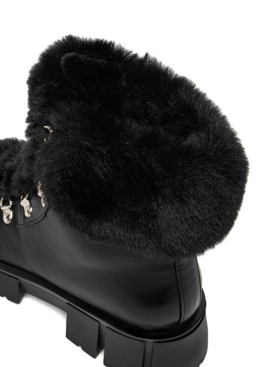DeeZee DeeZee Schnürschuhe 90190-6 Schwarz