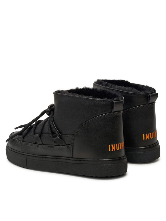 Inuikii Inuikii Μπότες Χιονιού Grape Low 05600-004 Μαύρο