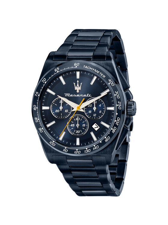 Maserati Maserati Laikrodis Velocitá Chronograph R8873652008 Tamsiai mėlyna