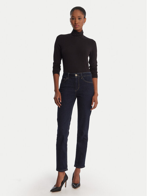 Liu Jo Liu Jo Jeansy UF5054 D0264 Tmavomodrá Slim Fit