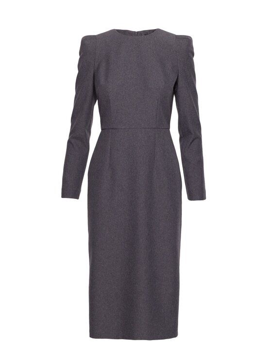 Stylove Stylove Sukienka wieczorowa S412 Szary A-Line Fit