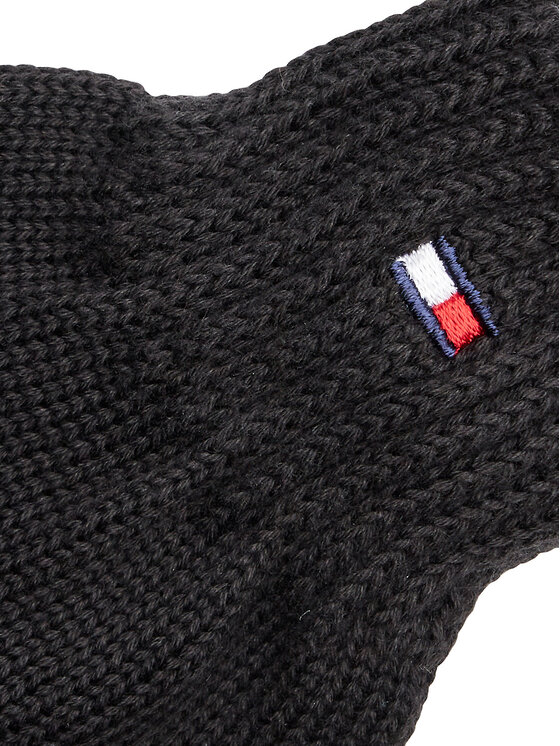 Tommy Hilfiger Tommy Hilfiger Γάντια παιδικά Small Flag AU0AU01657 Μαύρο