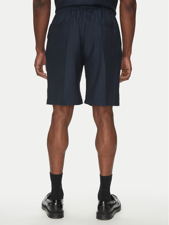 Richmond X Richmond X Шорти от плат UMP25060BE Тъмносин Regular Fit