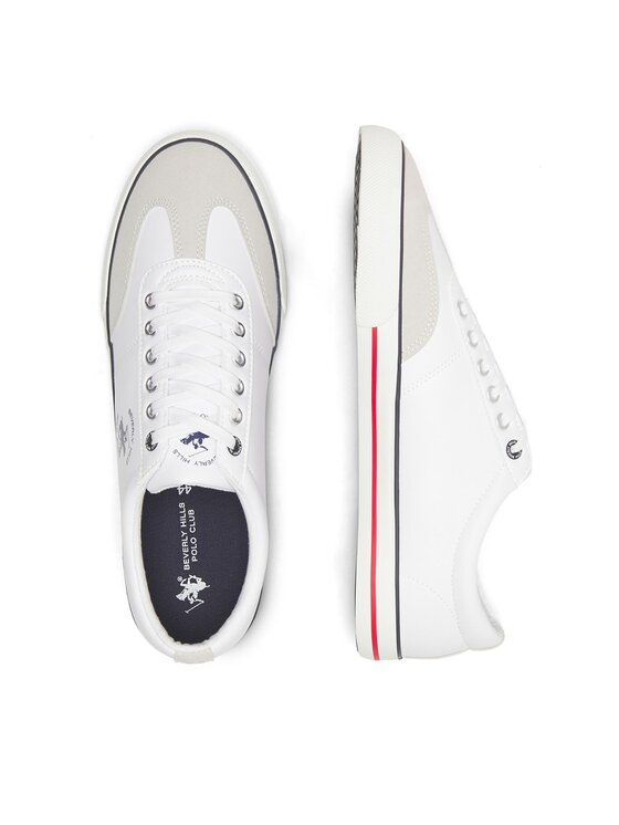 Beverly Hills Polo Club Beverly Hills Polo Club Sneakers aus Stoff M-24MVS5006 Weiß