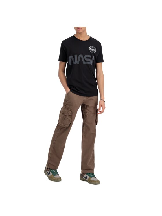 Alpha Industries Alpha Industries Spodnie materiałowe AI.101212-183-32 Brązowy Straight Leg