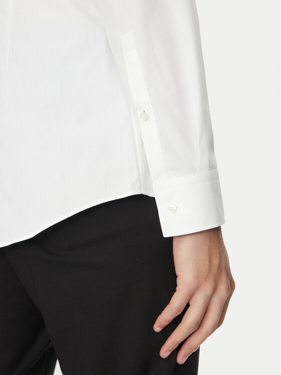 HUGO HUGO Krekls Koey 50539808 Balts Slim Fit