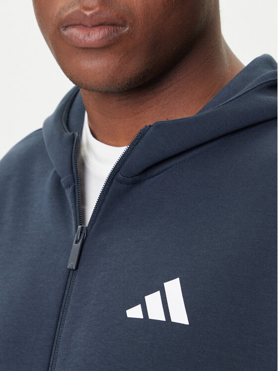 adidas adidas Pulóver Future Icons 3-Stripes JW7107 Sötétkék Regular Fit