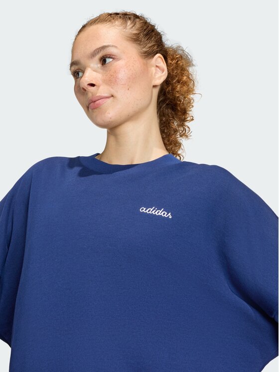 adidas adidas Bluza 158956 Niebieski Loose Fit