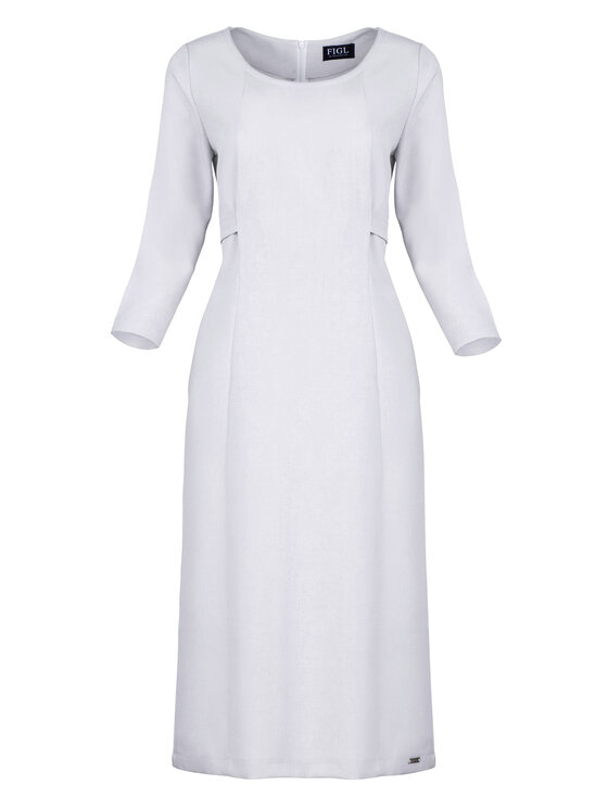 FIGL FIGL Φόρεμα M631 Γκρι Regular Fit