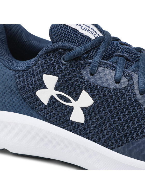 Under Armour Under Armour Buty do biegania Ua Charged Pursuit 3 3024878-401 Granatowy