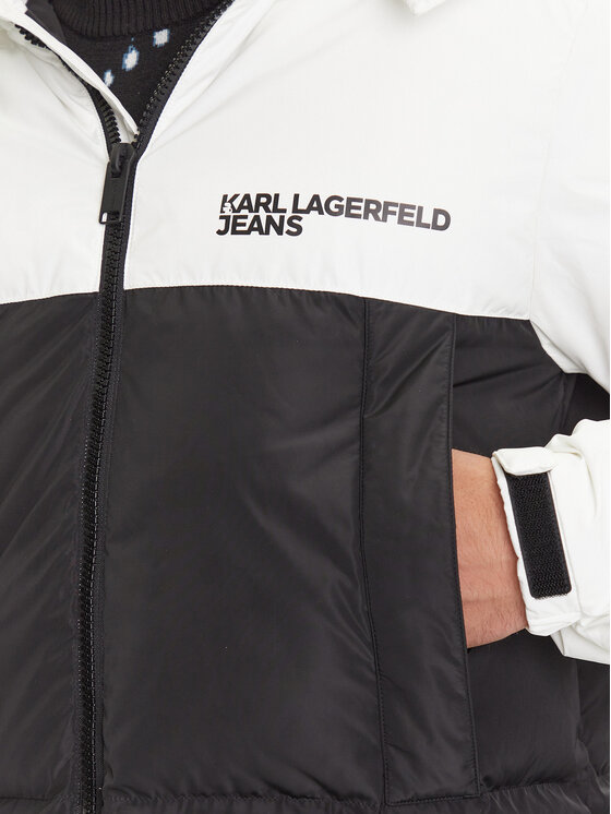 Karl Lagerfeld Jeans Karl Lagerfeld Jeans Μπουφάν χειμωνιάτικο A3M15034 Μαύρο Regular Fit