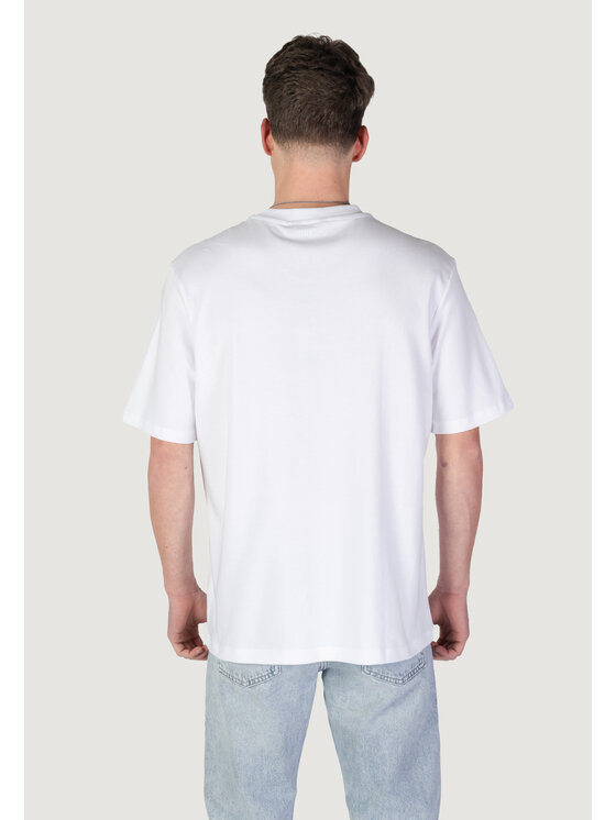 Antony Morato Antony Morato T-shirt RELAXED FIT LOGO PRINT ON BACK COLLAR Bianco Relaxed Fit